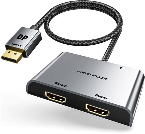 hdmi splitter for dual monitors|hdmi splitter extended display.